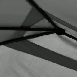 Berkfield Home Gazebo 3x4x2.6 m Anthracite 160 g/m ² in Black - thumbnail 3