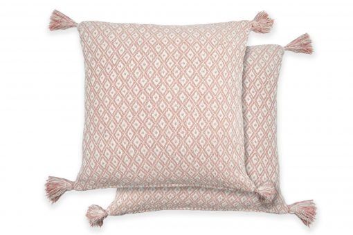 New Edge Blinds Stockholm Cushion Cover in Pink - Size: 43 cm x 43 cm - image 1