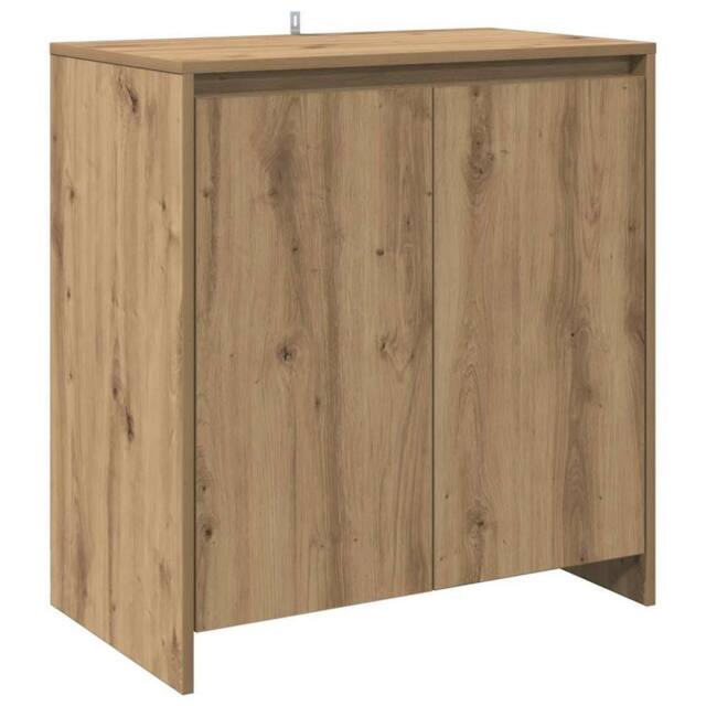 Berkfield Home Sideboard Artisan Oak 70x41x75 cm Engineered Wood in Brown - Size: 70 x 41 x 75 cm - image 1