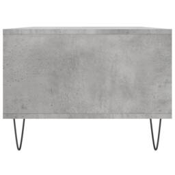 Berkfield Home Modern Coffee Table Concrete Grey 90x50x36.5 cm Engineered Wood - thumbnail 7