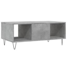 Berkfield Home Modern Coffee Table Concrete Grey 90x50x36.5 cm Engineered Wood - thumbnail 8