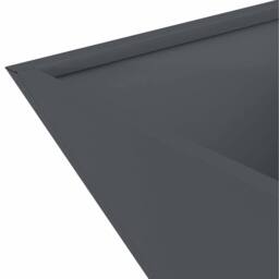 Berkfield Home Garden Bowl Planter Anthracite 35x35x15 cm Steel in Dark Grey - Size: 35 x 35 x 15 cm - thumbnail 9