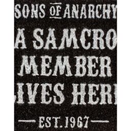 Sons Of Anarchy Coir Door Mat - Unisex Black - Official Merch - thumbnail 2