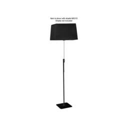 Netlighting Habana Floor Lamp Telescopic WITHOUT SHADE E27 Black Chrome - thumbnail 1
