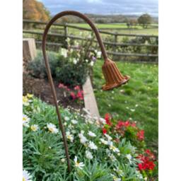 Poppyforge Bluebell Garden Art (Pack of 3) - Steel - W6 x H100 cm in Brown - thumbnail 1