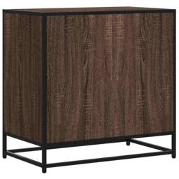 Berkfield Home Elegant Drawer Cabinet Brown Oak 70x41x70 cm Engineered Wood - Size: 70 x 41 x 70 cm - thumbnail 7
