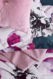 Ted Baker 'Inky Bloom' Cotton Duvet Cover Set in Navy - Size: Double - thumbnail 5