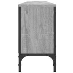 Berkfield Home TV Cabinet with Drawer Grey Sonoma 200x25x44 cm Engineered Wood - Size: 200 x 25 x 44 cm - thumbnail 7