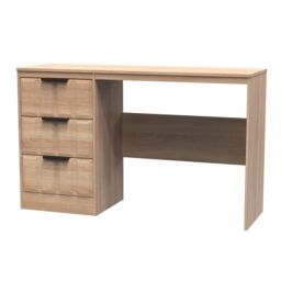 Ready Assembled 2 U Seattle 3 Drawer Desk (Ready Assembled) in Light Oak - thumbnail 3