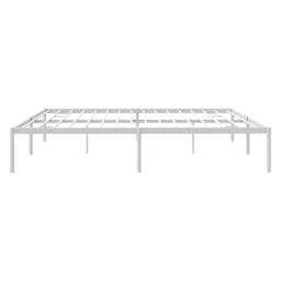 Berkfield Home Metal Bed Frame White 180x200 cm Super King - thumbnail 6
