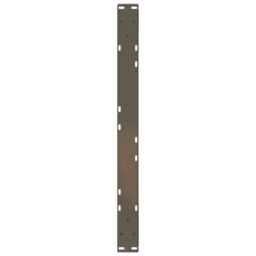 Berkfield Home Coffee Table Legs 2 pcs Natural Steel 70x(30-31.3) cm Steel in Brown - thumbnail 7