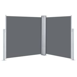 Berkfield Home Retractable Side Awning Anthracite 140x600 cm in Black - thumbnail 2