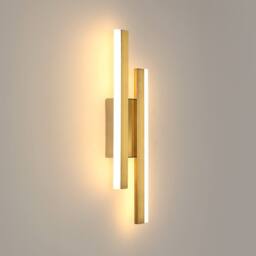 Pheashine Gold 40cm Scandinavian LED Wall Lamp 16W 3000K Warm White Acrylic