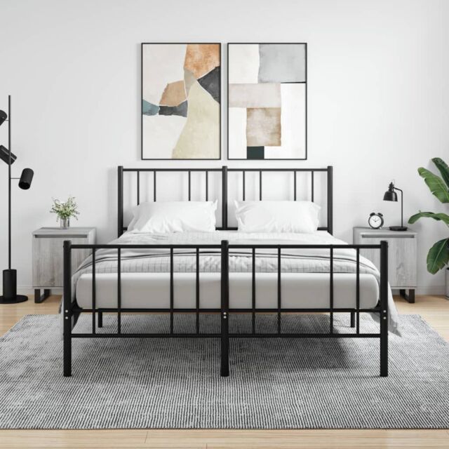 Berkfield Home Bedside Cabinets 2 pcs Grey Sonoma 40x30x50 cm Engineered Wood - Size: 40 x 30 x 50 cm - image 1