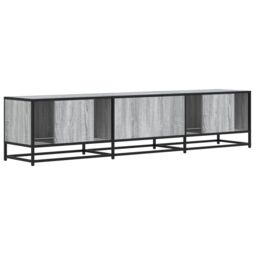 Berkfield Home TV Cabinet Grey Sonoma 180x35x41 cm Engineered Wood - Size: 180 x 35 x 41 cm - thumbnail 6