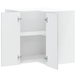 Berkfield Home Kitchen Wall Corner Cabinet Kalmar Concrete Grey Engineered Wood - thumbnail 5