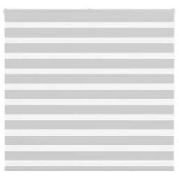 Berkfield Home Elegant Zebra Blind Light Grey 160x150 cm Fabric Width 155.9 cm P - thumbnail 2
