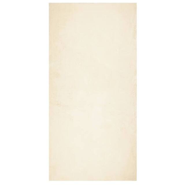 Berkfield Home Rug HUARTE Short Pile Soft & Washable Cream 100x200 cm - Size: Medium - image 1