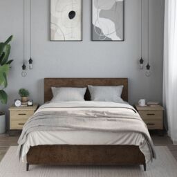 Berkfield Home Bedside Cabinets 2 pcs Sonoma Oak 40x41x40 cm Engineered Wood in Brown - Size: 40 x 41 x 40 cm - thumbnail 3
