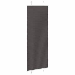 Berkfield Home Pleated Blind Black 70x200 cm Fabric Width 69.4 cm Polyester - thumbnail 3