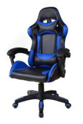 Groundlevel Executive Racing Style Gaming & Office Chair in Blue - thumbnail 3