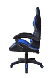 Groundlevel Executive Racing Style Gaming & Office Chair in Blue - thumbnail 4