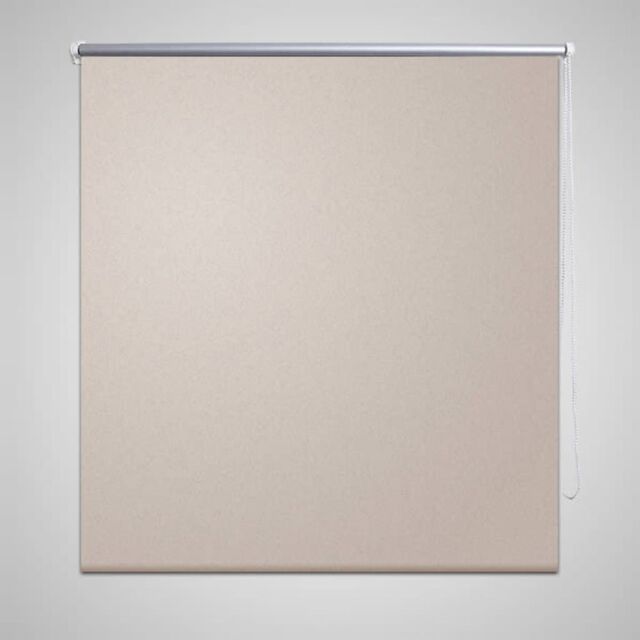 Berkfield Home Roller Blind Blackout 120 x 230 cm Beige - image 1