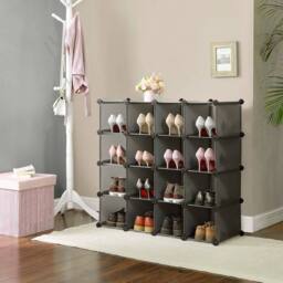 Kelvenix 16-Cube Storage Unit Grey - Size: 0.6m2 - thumbnail 5