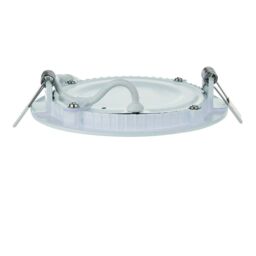 Netlighting Siriodisc Recessed Downlight 6W Matt White Paint & Frosted Acrylic in Black - thumbnail 2