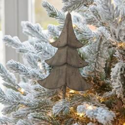Lemon Pavilion Furniture and Decor Large Rustic Hanging Tree Decoration - Metal - L2xW11xH23 cm - Brown - thumbnail 3