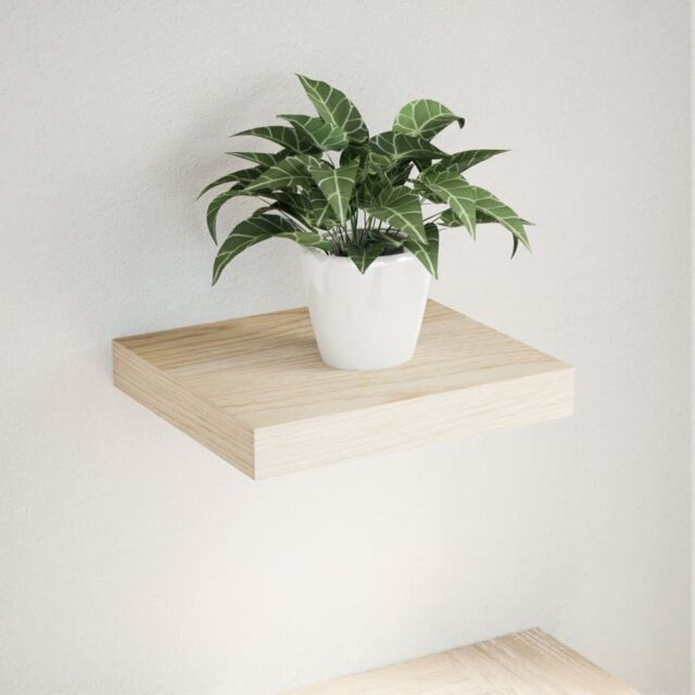 Berkfield Home Floating Shelf 23x23.5x4 cm Engineered Wood in Brown - image 1