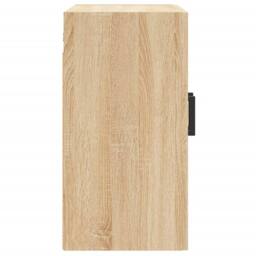 Berkfield Home Wall Cabinet Sonoma Oak 60x31x60 cm Engineered Wood in Light Tan - Size: 60 x 31 x 60 cm - thumbnail 7