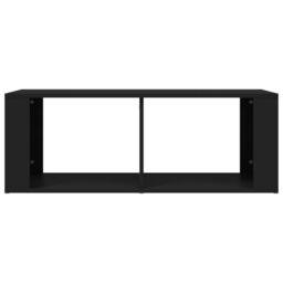 Berkfield Home Coffee Table Black 100x50x36 cm Engineered Wood - Size: 100 x 50 x 36 cm - thumbnail 5