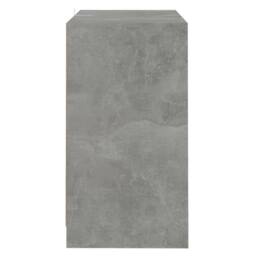 Berkfield Home Sideboard Concrete Grey 70x41x75 cm Engineered Wood - Size: 70 x 41 x 75 cm - thumbnail 4