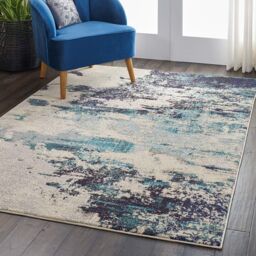 The Rug Shop UK Modern Easy To Clean Stain-Resistant Area Rug in Ivory - Size: 200 cm x 290 cm - thumbnail 4