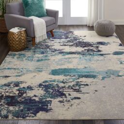 The Rug Shop UK Modern Easy To Clean Stain-Resistant Area Rug in Ivory - Size: 200 cm x 290 cm - thumbnail 2