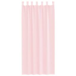 Berkfield Home Voile Curtains with Loops 2 pcs Light Pink 140x245 cm - thumbnail 4