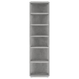 Berkfield Home Shoe Cabinets 2 pcs Concrete Grey 25x27x102 cm - Size: 25 x 27 x 102 cm - thumbnail 5