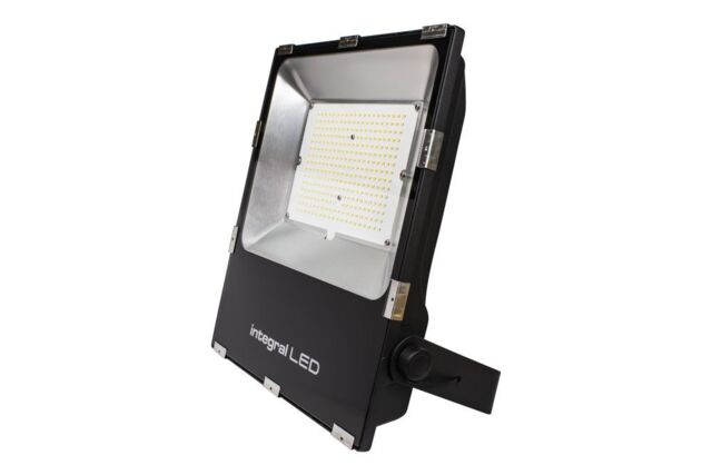 Netlighting 150W Precision Plus Area Floodlight 19500LM 3000K Non Dim IP66 IK08 5 Yr Warranty in Black