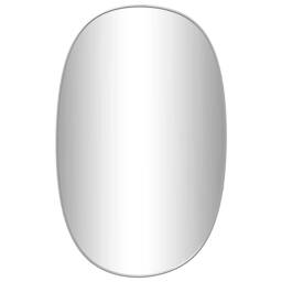Berkfield Home Wall Mirror Silver 70x45 cm - thumbnail 1
