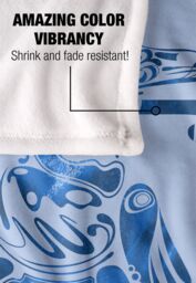 Warner Brothers Harry Potter Ravenclaw R Logo Blanket 152 x 127 cm in White - thumbnail 4
