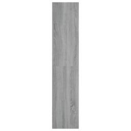 Berkfield Home Book Cabinet/TV Cabinet Grey Sonoma 36x30x143 cm Engineered Wood - Size: 36 x 30 x 143 cm - thumbnail 4