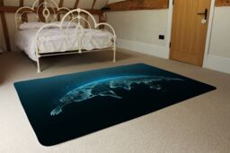 Benjamin Tate Design Map Of The Planet Rug in Natural - Size: Large - thumbnail 3