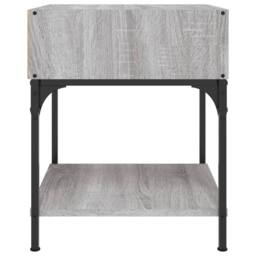 Berkfield Home Bedside Tables 2 pcs Grey Sonoma 40x41x50 cm Engineered Wood - Size: 40 x 41 x 50 cm - thumbnail 6