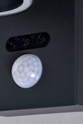 BHS Lighting Jared Anthracite Outdoor Up or Down Wall Light with Sensor in Dark Grey - thumbnail 3