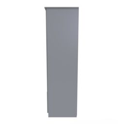 Ready Assembled 2 U Windsor 2 Door 2 Drawer Mirrored Wardrobe (Ready Assembled) in Grey - thumbnail 4