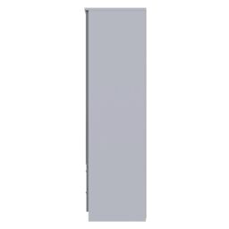 Ready Assembled 2 U Windsor 2 Door 2 Drawer Mirrored Wardrobe (Ready Assembled) in Grey - thumbnail 3