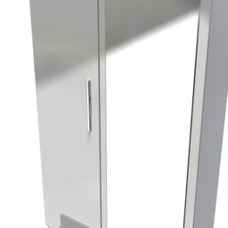 Ready Assembled 2 U Windsor 2 Door 2 Drawer Mirrored Wardrobe (Ready Assembled) in Grey - thumbnail 8