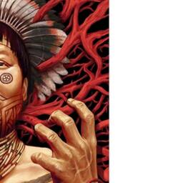 Sepultura Roots Logo Textile Poster in Red - thumbnail 2