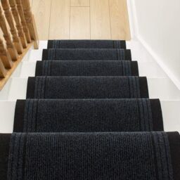 runrug Blue Inca Stair Carpet Runner - Size: 66 cm x 570 cm - thumbnail 6